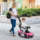 3-in-1 Ride On Push Car with Removable Guardrails and Handle