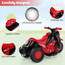 6V Electric Kid Ride on Motorcycle with Bubble Maker-Red