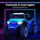 12V Battery Powered Electric Car 2-Seater Kids Ride on UTV-Blue