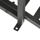 Outsunny 184cm Metal Arch Garden Garden Bridge, Black