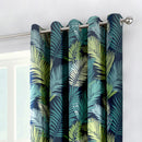 Fusion Tropical Eyelet Curtains in Multi