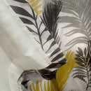 Fusion Tropical Eyelet Curtains in Ochre