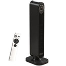HOMCOM Ceramic Electric Heater, 2000W Fan Space Heater, Black
