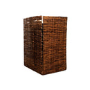 1.16m x 61cm Single Garden Patio Willow Wheelie Bin Screen Hideaway