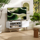 HOMCOM TV Unit Cabinet for TVs up to 55Inches with Cupboard Shelves