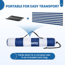 Outsunny Camping Windbreak Portable Wind Blocker Privacy Wall, 540cm x 150cm