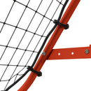HOMCOM Rebounder Net Kids Adults Football Training Aid Adjustable Red