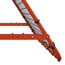 HOMCOM Rebounder Net Kids Adults Football Training Aid Adjustable Red