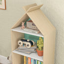 AIYAPLAY Kids Bookshelf with 3 Shelves, Drawer, Anti-tip Device, for Kids Room