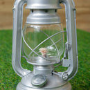 25cm/30cm Silver Paraffin Hurricane Lantern Camping Light