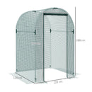 Outsunny Fruit Cage, Plant Protection Tent, Green
