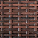 Outsunny PE Rattan Outdoor Coffee Table, Easy Match Rattan Side Table