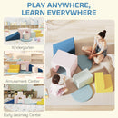 AIYAPLAY Foam Blocks for Kids, 8 Piece Indoor Building Blocks for Climbing
