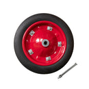 Replacement 13" X 3" Puncture Proof / Solid Wheelbarrow Wheel With Axle