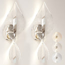 HOMCOM Led Wall Lamp 2 Pack, Modern Indoor Spiral Wall Light