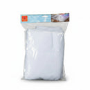 1m x 1m Roll of White Christmas Faux Snow Effect Blanket Table Drape