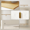 HOMCOM Sideboard Storage Cupboard with Drawer for Living Room Entryway White