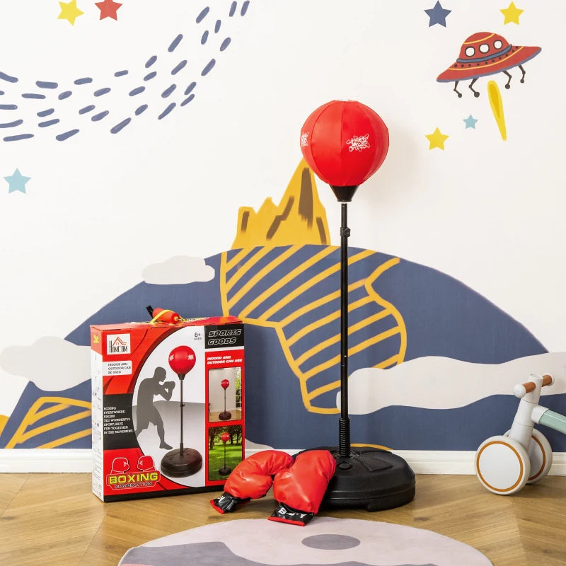 HOMCOM Boxing Punchbag Set