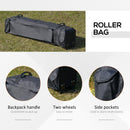 Outsunny 3.6 x 3.6m Pop-up Tent Gazebo Instant Canopy Steel w/ Roller Bag