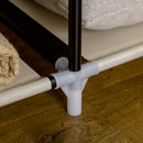 HOMCOM Fabric Portable Wardrobe with 8 Shelves 2 Hanging Rails