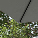 Outsunny 2.5M Offset Roma Patio Umbrella W/ 360° Rotation