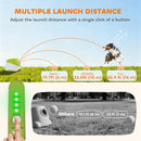 PawHut Automatic Dog Ball Launcher with 5 ETPU Tennis Balls, Green