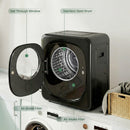 HOMCOM Compact Dryer Machine With 5 Modes, 4kg Small Tumble Dryer, Black