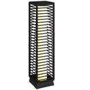 Outsunny Garden Rattan Lamp, 68 cm Solar Rattan Floor Lamp with Auto On/Off