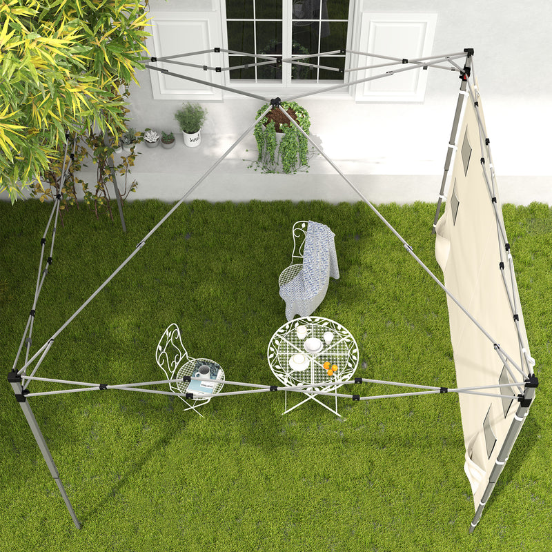Outsunny Side Panel for 3x3 m Pop Up Gazebos, 1 Pack Sidewall Only