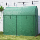 Outsunny 200 x 100 x 178cm Small Tomato Greenhouse with Roll-up Zipped Doors