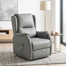 HOMCOM Power Lift Recliner Chair Dual Motor, Grey