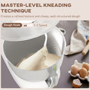 HOMCOM Electric Stand Mixer, 4.5L Food Mixer With Dough Hook, Whisk