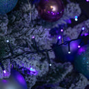 75m 3000 LED TreeBrights Christmas String Lights with Timer in Blue, Purple & White