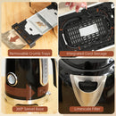 HOMCOM Kettle and Toaster Set with Temperature Gauge, Crumb Tray