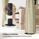 Outsunny 3 X 3(m) Metal Pergola With Retractable Roof And Sidewalls, Grey