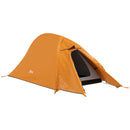 Outsunny Double Layer Camping Tent For 1-2 Man, 2000mm Waterproof - Orange/Green