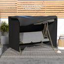Outsunny Garden Furniture Protector Patio Swing Chair Cover Black