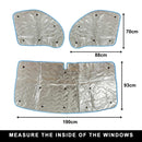 Universal Internal Thermal Motorhome Blind to fit for van based Peugeot Boxer, Fiat Ducato, Ford Transit, Mercedes Sprinter