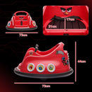 AIYAPLAY Angry Bird Licensed Bumper Car for Kids w/ Joysticks