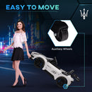 AIYAPLAY Maserati GT2 Licensed 12V Electric Ride On Car W/ Remote - Grey/Pink/White