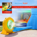 AIYAPLAY 8 in 1 Bouncy Castle for Kids, Inflatable Bounce House with Slide