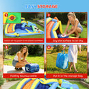 AIYAPLAY 8 in 1 Bouncy Castle for Kids, Inflatable Bounce House with Slide