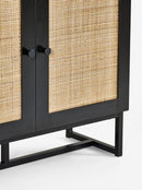 Solace Tall Bookcase - Black