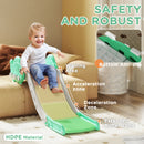 AIYAPLAY Kids Sofa Slide, Toddler Slide with 130cm Extended Length, Green