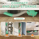 AIYAPLAY Kids Sofa Slide, Toddler Slide with 130cm Extended Length, Green