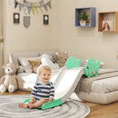 AIYAPLAY Kids Sofa Slide, Toddler Slide with 130cm Extended Length, Green