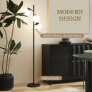 HOMCOM Modern Tree Floor Lamp with 3 Light, for Living Room Bedroom