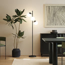 HOMCOM Modern Tree Floor Lamp with 3 Light, for Living Room Bedroom
