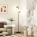 HOMCOM Modern Tree Floor Lamp with 3 Light, for Living Room Bedroom
