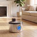 PawHut Wireless 4L Cat Water Fountain for Drinking Stainless Steel Cordless